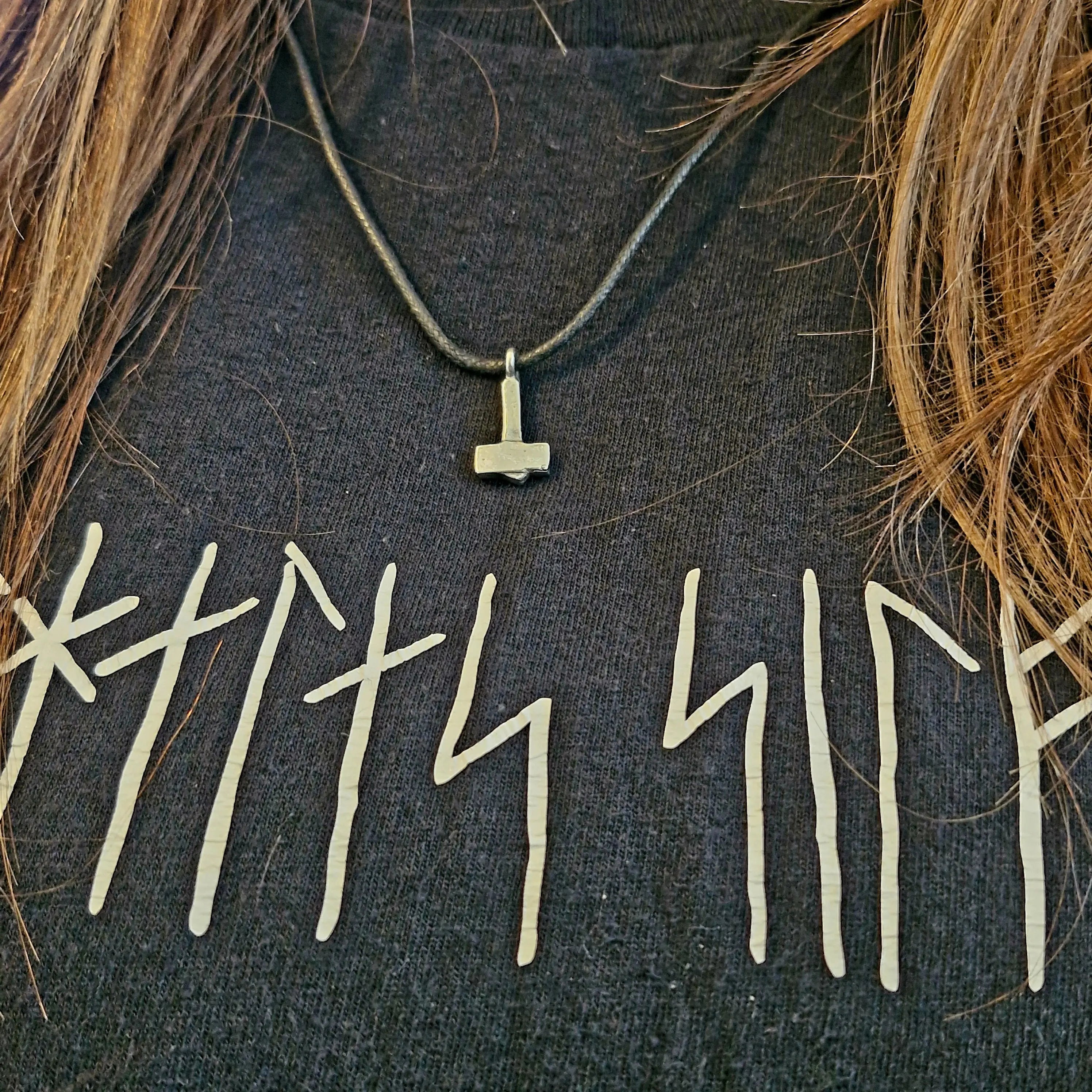 Tiny Mjolnir on Cord