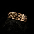 Valknut Armring in Bronze