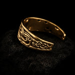 Valknut Armring in Bronze