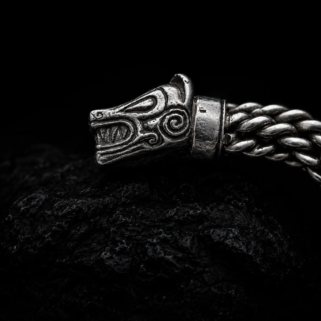 Massive Bjorn Armring in Sterling Silver.