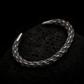 Gotland Style Armring Woven in Sterling Silver