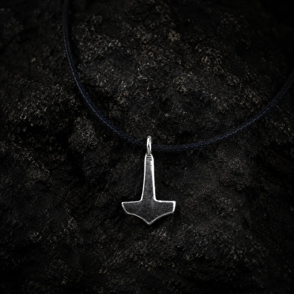 Tiny Mjolnir Necklace