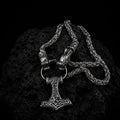 Valhallas Thor's Hammer Necklace on King Chain