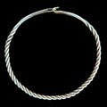 Viking Neck Ring In Sterling Silver