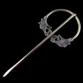 Bomlo Penannular Brooch, Viking Silver Handmade in Northern Ireland