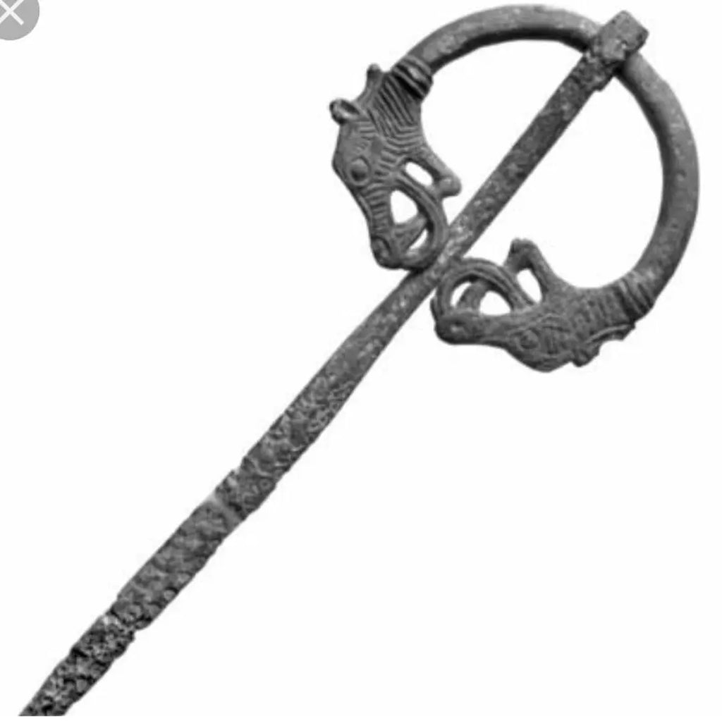 Original Viking age Bomlo Penannular Brooch. Brooch found in west of Norway. 
