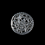 Pitney Viking Aage Brooch In Silver. 