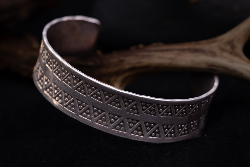 Viking Bracelet With Stamps 