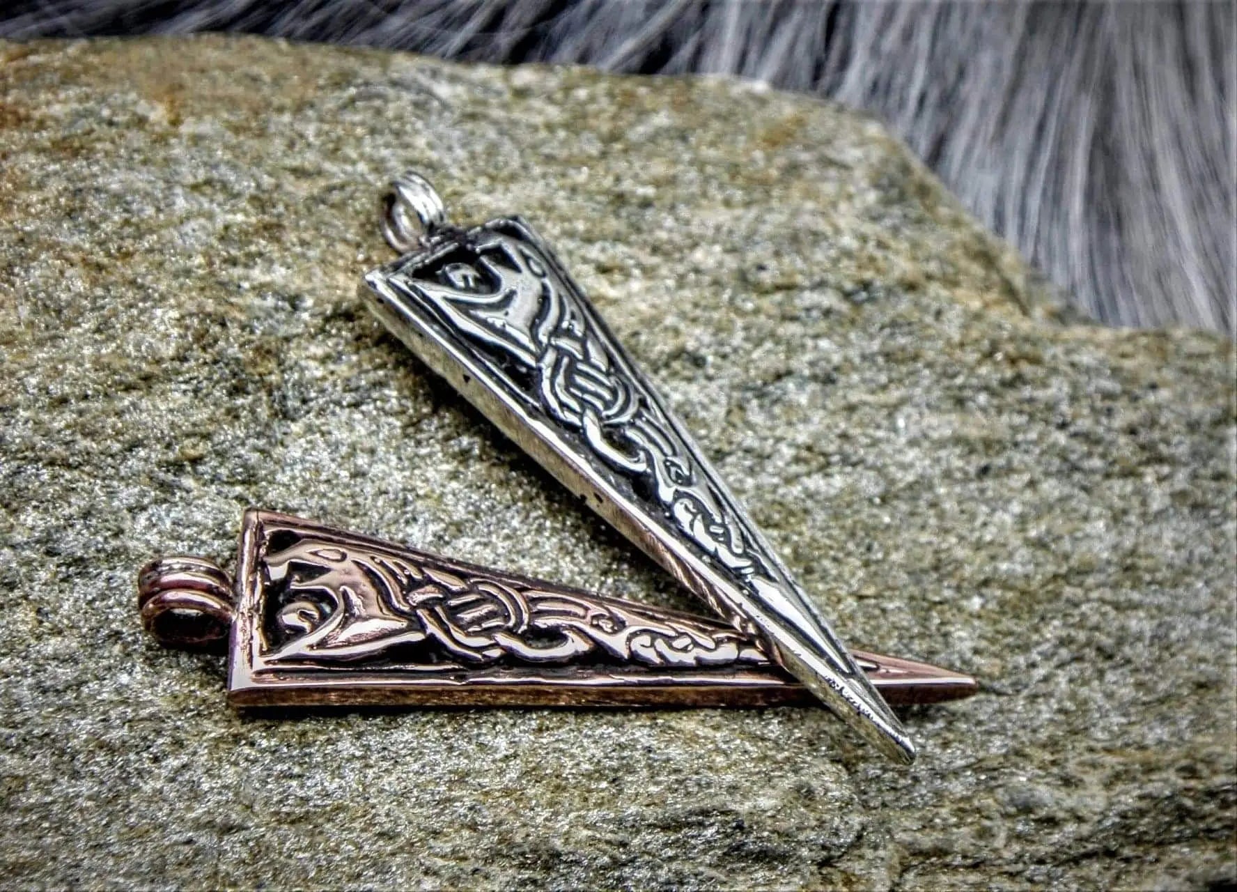 Kirk Michael Pendant in Silver and Bronze