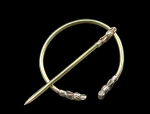 Bronze Dragon Penannular Brooch