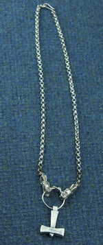 Medium Upsalla Hammer and Chain in Sterling Silver