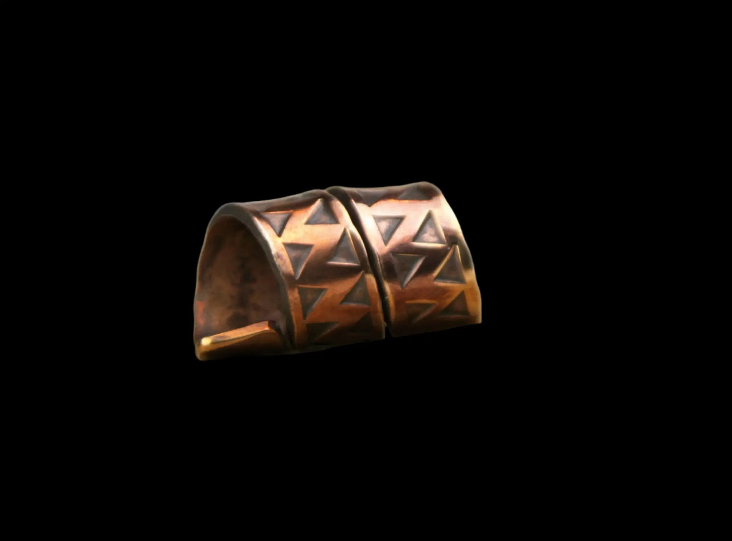 Handmade hair bead. 
