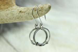 Viking Earrings In Silver