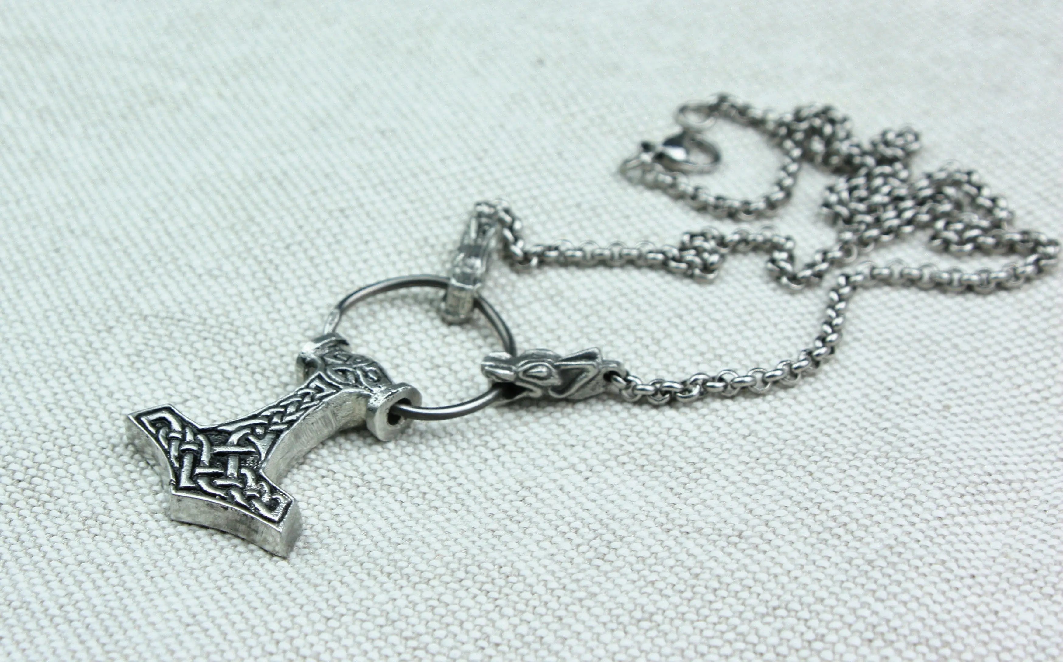 Pewter Mjolnir 