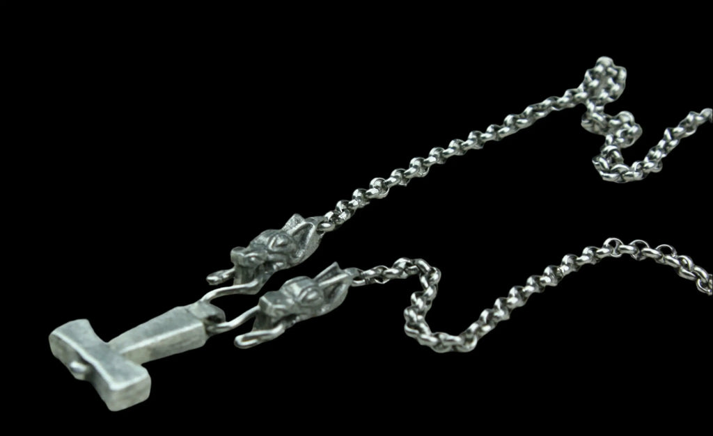  Viking Age Mjolnir on Dragon Chain