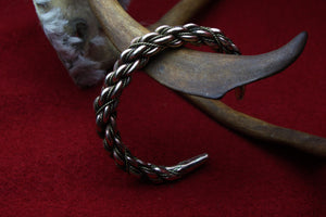 Gotland weave Bracelet in Bronze