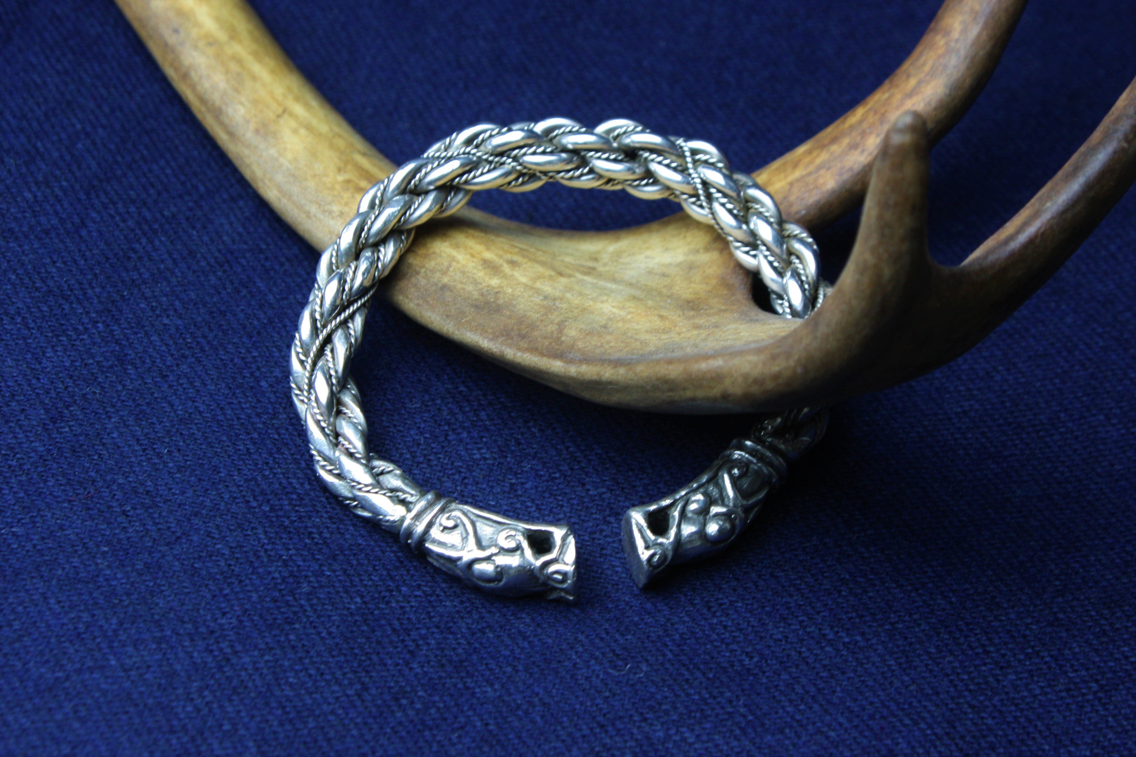 Gotland Armring in Sterling Silver