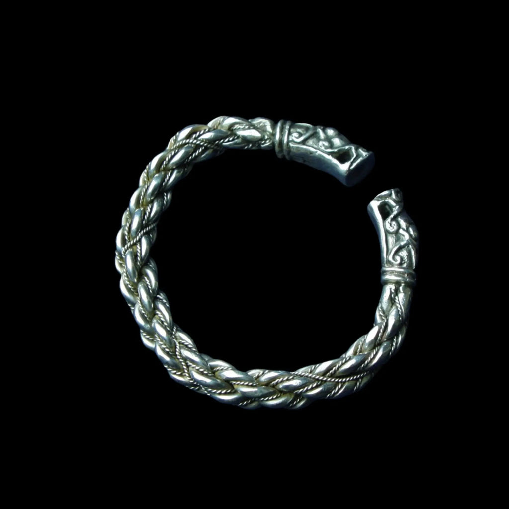 Handmade Silver Viking Armring