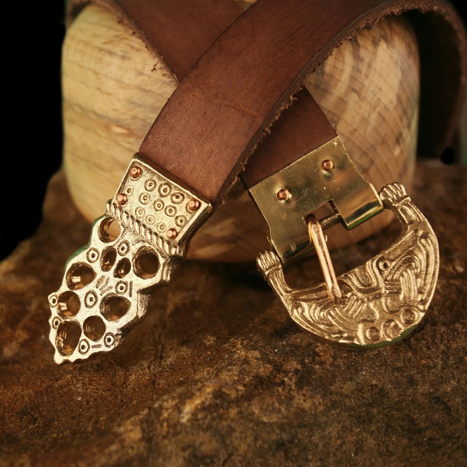 Bronze Viking Belt 