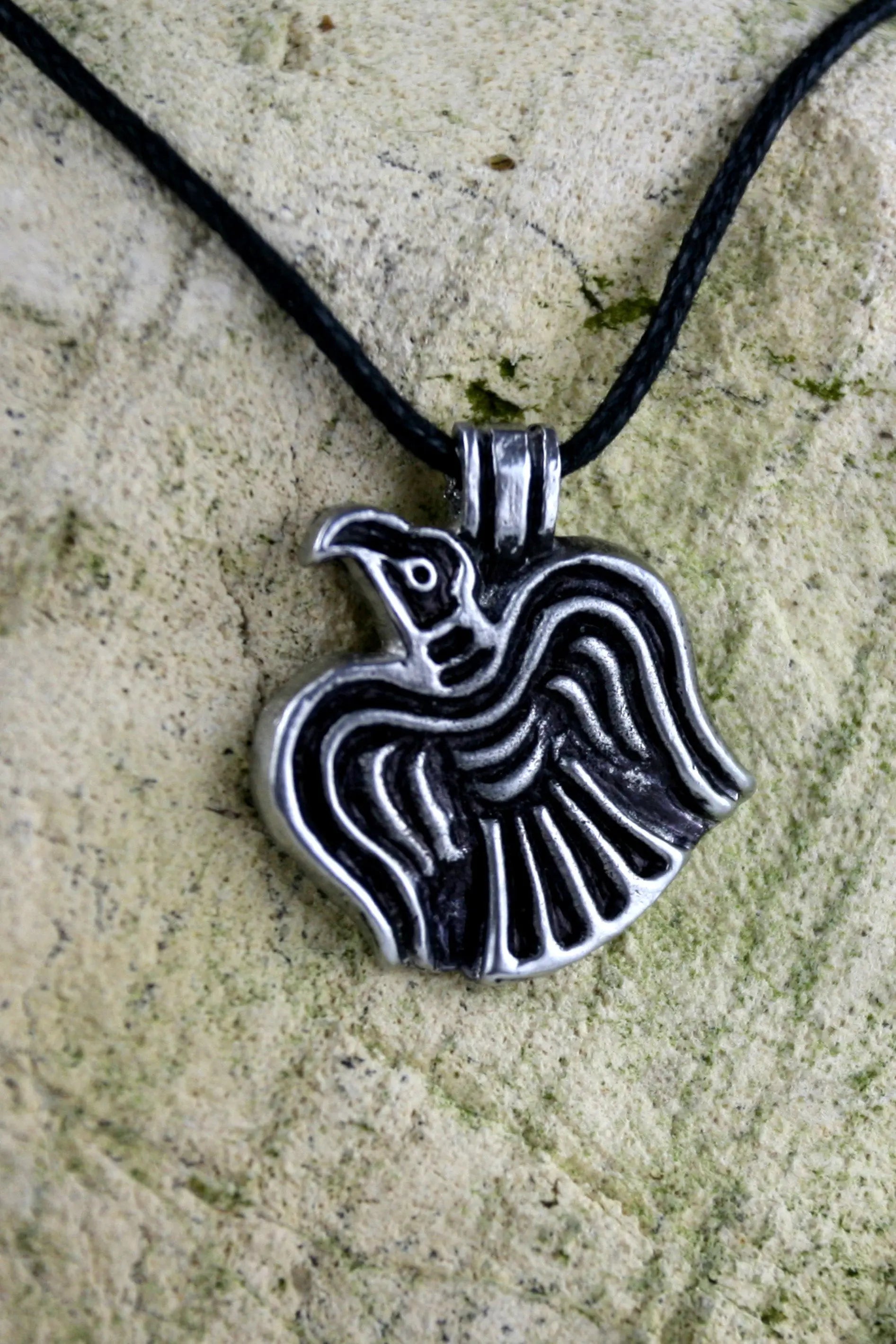 Viking Jewellery Raven Pendant 