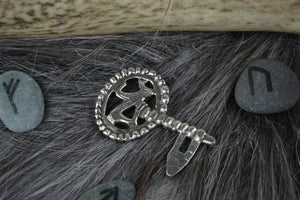 Danish Viking Key in Sterling Silver