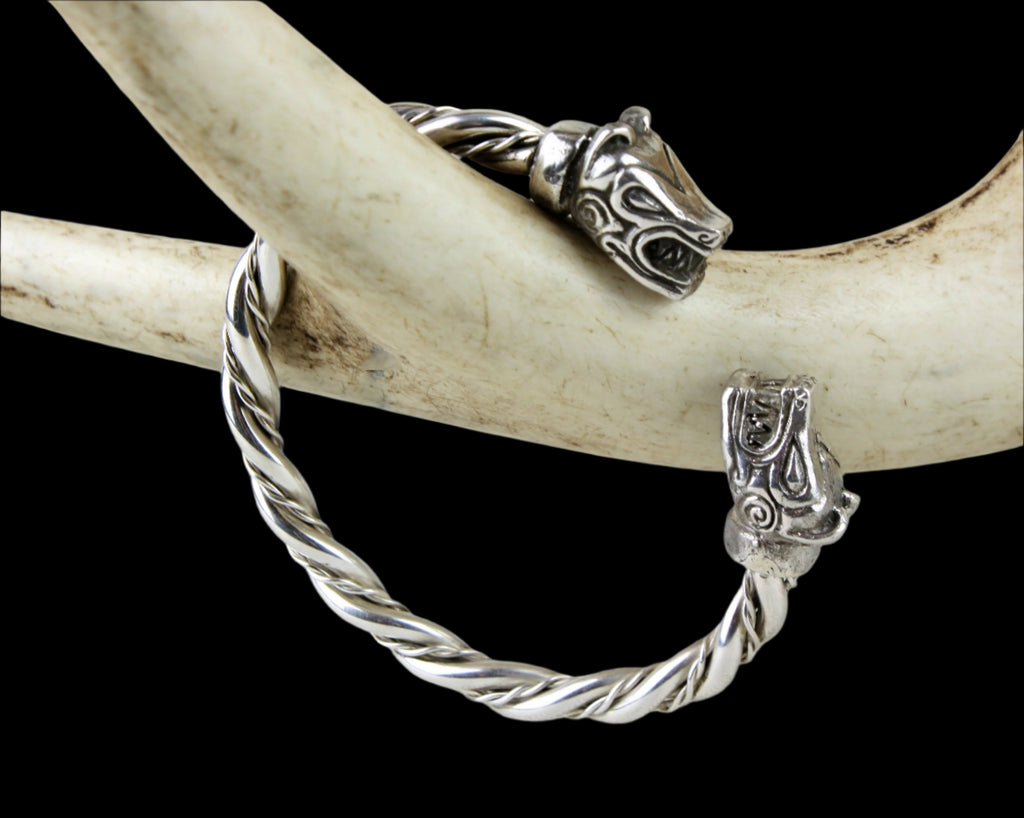 Viking Bracelet Bjorn Bracelet in Sterling Silver