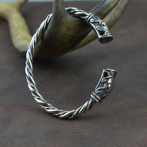 Silver And Bronze Armring