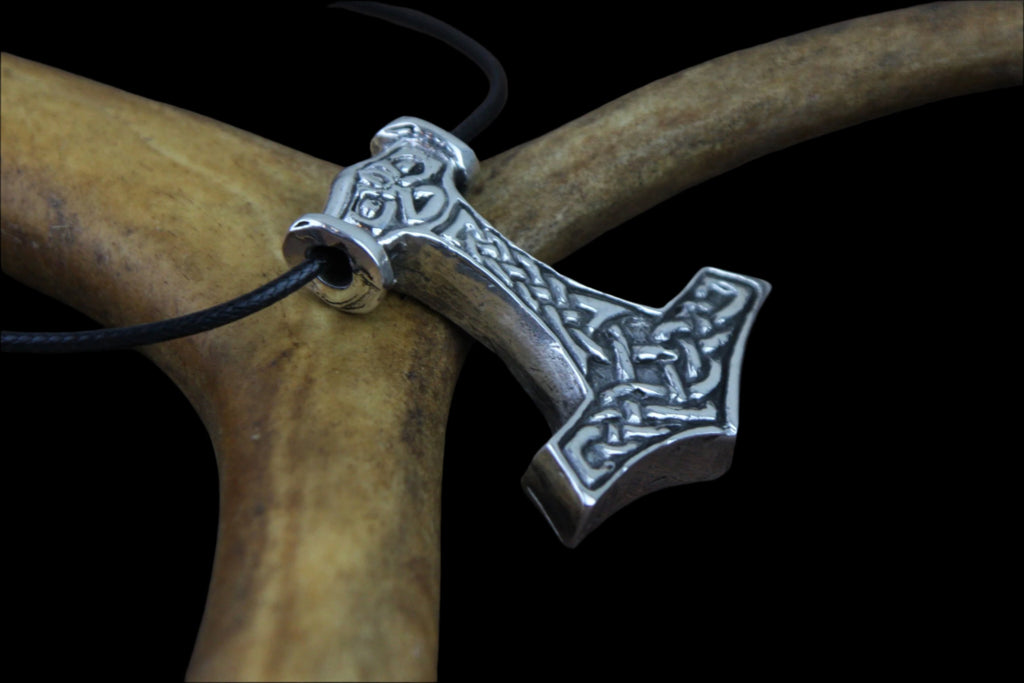 Handmade Silver Viking Necklace