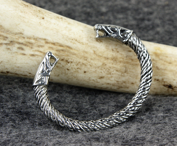 Wolf Steel Bracelet | Viking Century