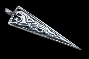 Viking dragon pendant